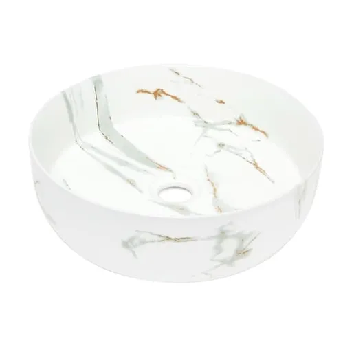 Umývadlo na dosku SAT Infinitio 39x39 cm mat bez otvoru pre batériu SATINF3939MR