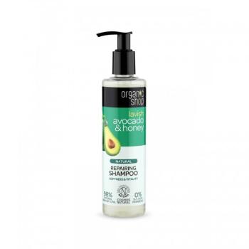 Organic Shop Obnovujúci šampón Lavish Avocado & Honey (Repairing Shampoo) 280 ml