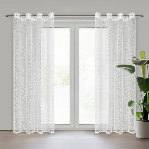 ArtFir Záclona ELLISSA K | biela 140 x 250 cm