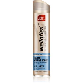 Wella Wellaflex Instant Volume Boost lak na vlasy so silnou fixáciou pre extra objem 250 ml