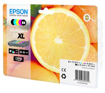 Epson T33XL C13T33574011 barevná (CMYK) originálna cartridge