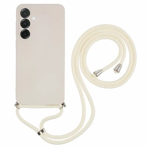 ROPE Kryt so šnúrkou Samsung Galaxy A17 / A17 5G béžový