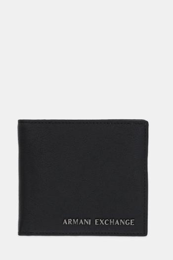 Peňaženka Armani Exchange pánska, čierna farba, XM000167 AF11925
