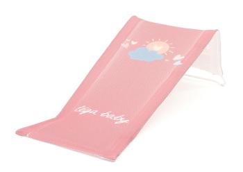 TEGA BABY Lehátko do vane látkové Meteo - pink