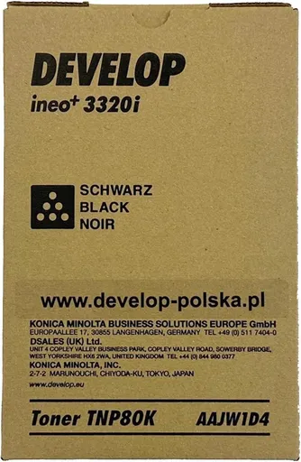 Develop TNP-80 AAJW1D4 čierný (black) originálny toner