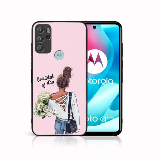 MY ART Silikónový obal Motorola Moto G60s DAY (136)