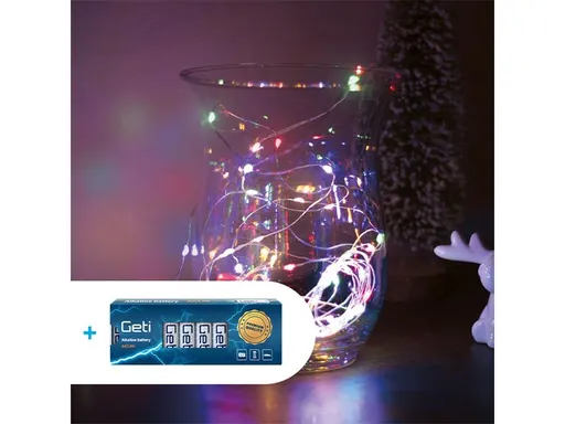 Vianočná reťaz REBEL ZAR0546 + batéria AA