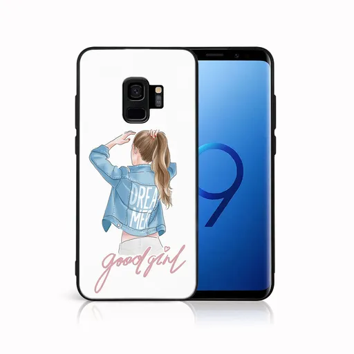 MY ART Ochranný obal pre Samsung Galaxy S9 GOOD GIRL (130)