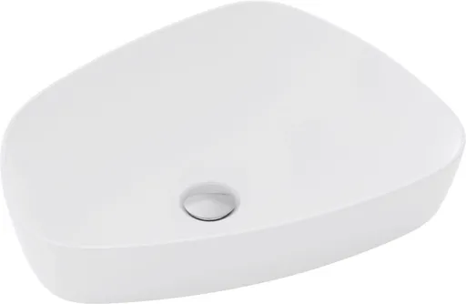 MEXEN - Ono umývadlo na dosku liaty mramor 51 x 39, biela 23045101