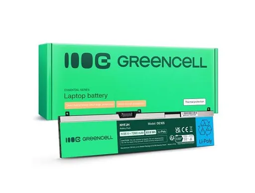 Green Cell Batéria NYFJH-6C 0NYFJH 0RY3F9 0VRX0J pre notebooky Dell Precision 15 7530 7540 7740