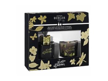 Maison Berger Paris Darčeková sada Lolita Lempicka difuzér 80 ml + sviečka 80 g čierna