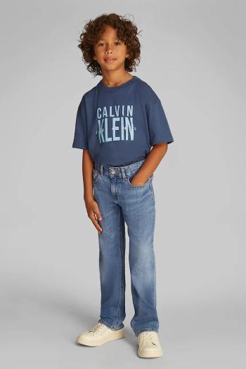 Detské rifle Calvin Klein Jeans STRAIGHT IB0IB02504