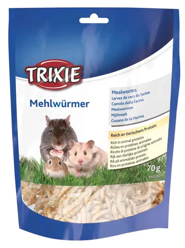 MEALWORMS mouční červi sušení 70 g