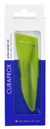 CURAPROX CPS 459 Prime vrecková sada 1x držiak 5x medzizubná kefka 1 sada