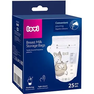 LOVI Buddy Bear vrecká na mlieko (5903407122083)