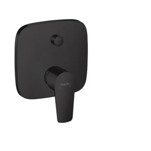 Hansgrohe Talis E sprchová a vaňová batéria bez podomietkového telesa matná čierna 71474670