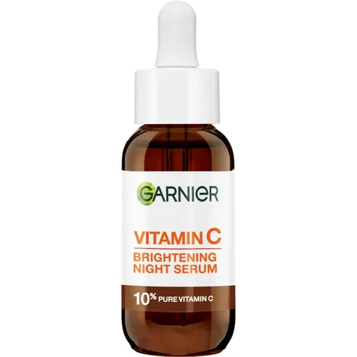 Garnier Skin Naturals Vitamin C rozjasňujúce nočné sérum s 10 % čistým vitamínom C 30 ml