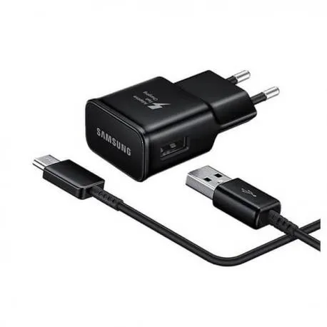 Nabíjačka telefónu SAMSUNG EP-TA20EBE USB-C Black