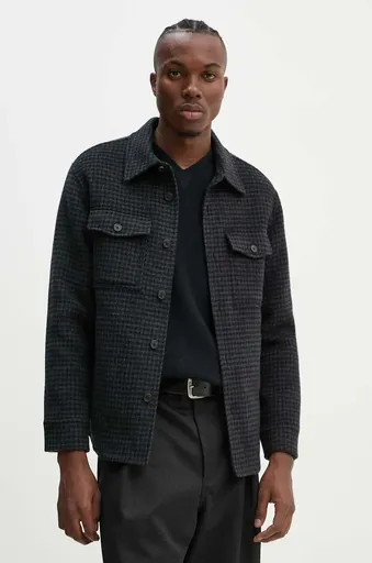 Vlnené košeľové sako Theory