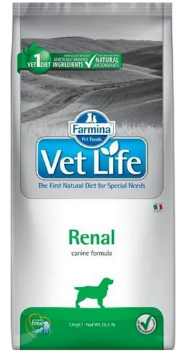 Farmina Vet Life dog renal veterinárna diéta pre psy 12 kg