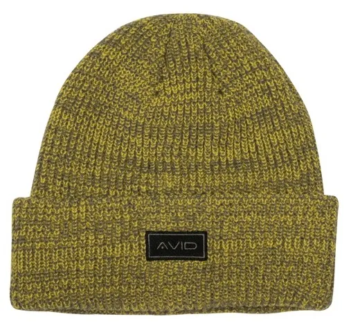 Avid carp čiapka marl knit beanie yellow
