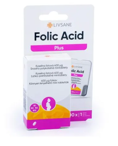 LIVSANE Kyselina listová Plus 100tbl