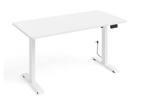 ARTBm Písací stôl BIMOTION | biela 140 x 70 cm Farba: Biele nohy