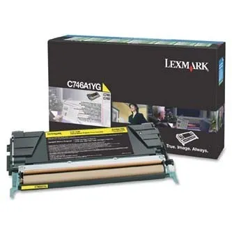 Lexmark C746A1YG žltý (yellow) originálny toner