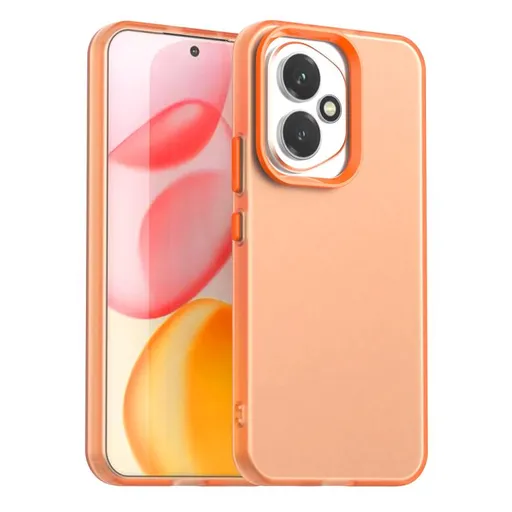 CANDY Ochranný kryt pre Honor 400 5G oranžový