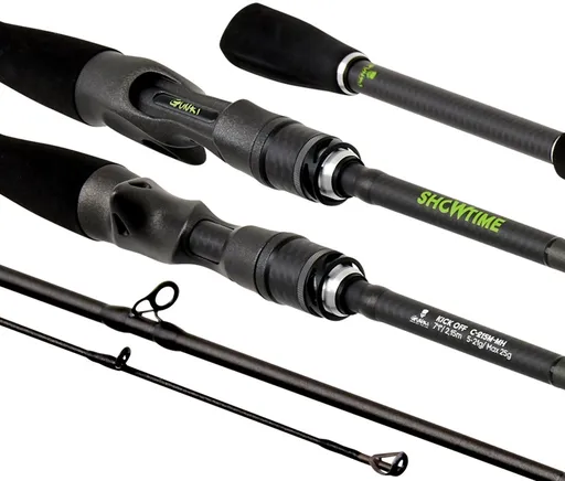 Gunki prút showtime kick off c ml 2,05 m 3,5-14 g 1+1-diel