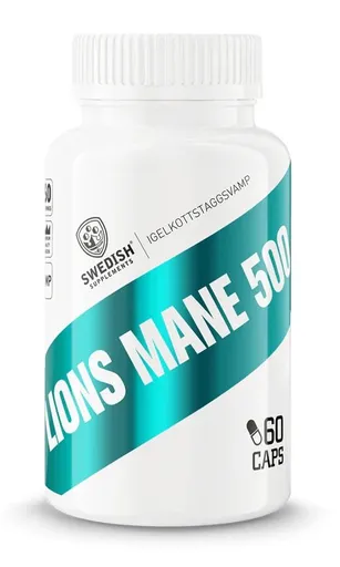 Lion's Mane - Swedish Supplements 60 kaps.
