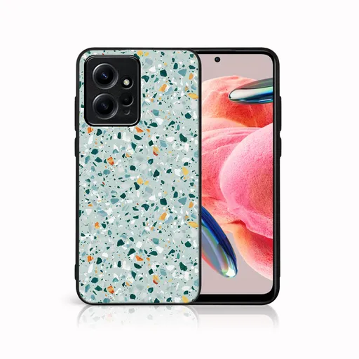 MY ART Ochranný obal Xiaomi Redmi Note 12 BLUE TERRAZZO (164)