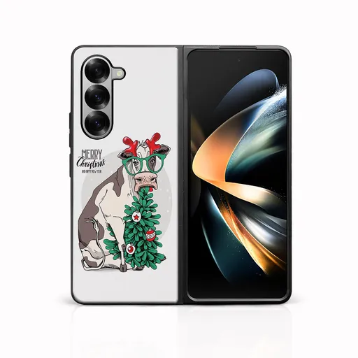 MY ART Kryt s vianočným dizajnom Samsung Galaxy Z Fold6 5G MERRY CHRISTMAS (074)