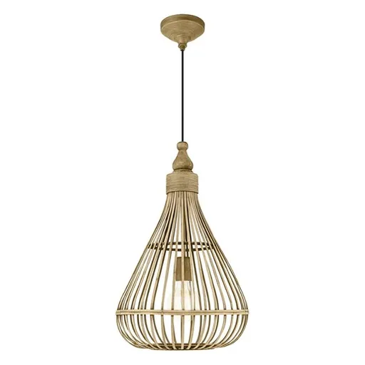 Závesné osvetlenie Eglo AMSFIELD hnedá 49772