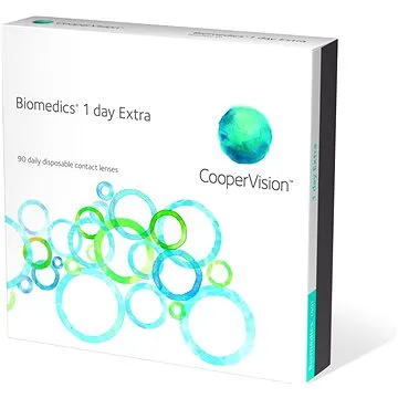 Biomedics 1 Day Extra (90 šošoviek) Dioptrie: +0.25, zakrivenie: 8.80 (829196342882)