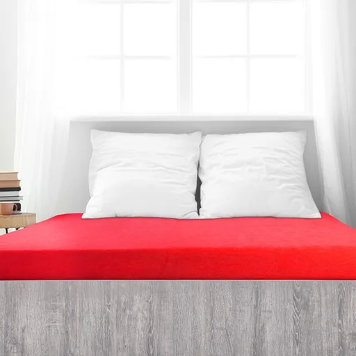 4Home froté prestieradlo Ideál červená, 90 x 200 cm