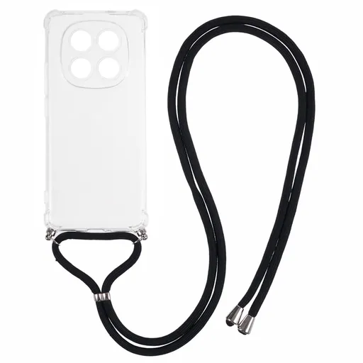 TRANSPARENT ROPE Kryt so šnúrkou Xiaomi Redmi Note 15 5G / POCO M8 5G priehľadný