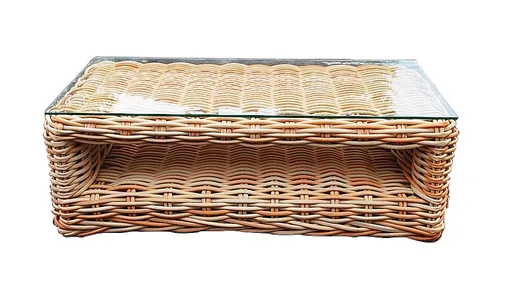 DEOKORK Záhradný ratanový stolík SARA