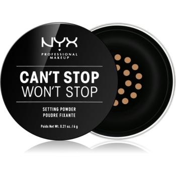 NYX Professional Makeup Can't Stop Won't Stop sypký púder odtieň 03 Medium 6 g