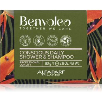 Alfaparf Milano Benvoleo Daily șampon organic solid 3 in 1 80 g