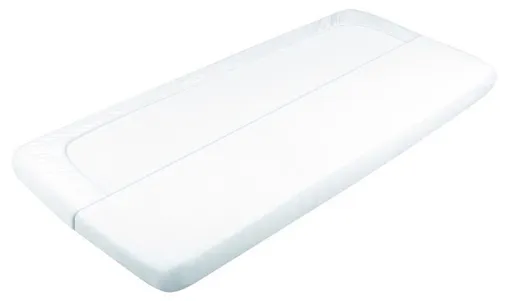 BABYMATEX Plachta nepremokavá s gumičkou Tencel 60x120 cm biela