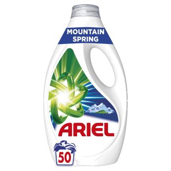 ARIEL Tekutý prací prostriedok, Mountain Spring, 50 praní 2.25 l