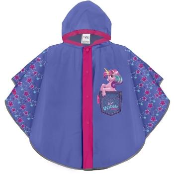 PERLETTI PONCHO PIOGGIA Dětská pláštěnka, modrá, velikost UNI