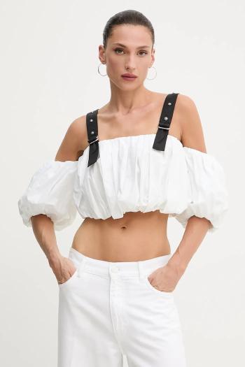 Top Pinko biela farba, jednofarebná, 105176 A2LD