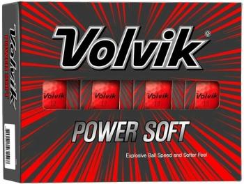 Volvik Power Soft Red Golfové lopty