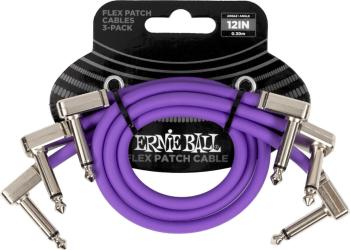 Ernie Ball Flex 3 Pack 30,48 cm Zalomený - Zalomený Patch kábel