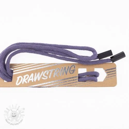 Šnúrka do kapucne s koncovkami 115 cm HEAD1 lavender