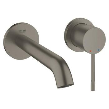 Umývadlová batéria GROHE Essence New bez podomietkového telesa Brushed Hard Graphite 19408AL1