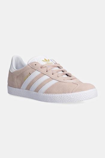 Tenisky adidas Originals GAZELLE ružová farba