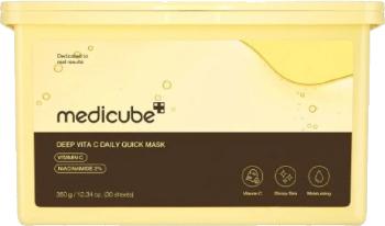 Medicube Vitamínová pleťová maska Deep Vita C (Daily Quick Sheet Mask) 30 ks